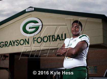 Thumbnail 1 in Grayson (2016 Preseason Top 25 Early Contenders Photo Shoot)  photogallery.