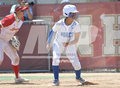 Thumbnail 2 in Norco @ Orange Lutheran (CIF-SS D1 Playoffs) photogallery.