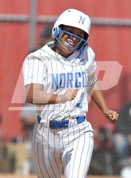 Thumbnail 3 in Norco @ Orange Lutheran (CIF-SS D1 Playoffs) photogallery.
