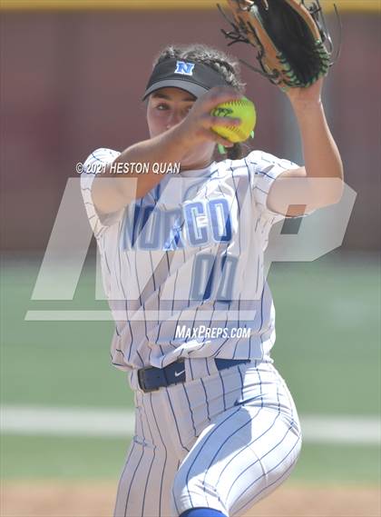 Thumbnail 2 in Norco @ Orange Lutheran (CIF-SS D1 Playoffs) photogallery.