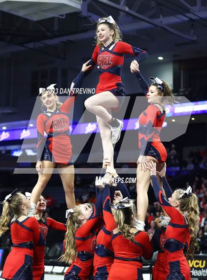 Thumbnail 3 in VHSL State Cheer Competition (Class 6) photogallery.