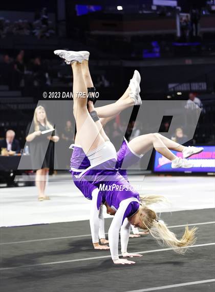 Thumbnail 2 in VHSL State Cheer Competition (Class 6) photogallery.