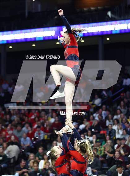 Thumbnail 3 in VHSL State Cheer Competition (Class 6) photogallery.