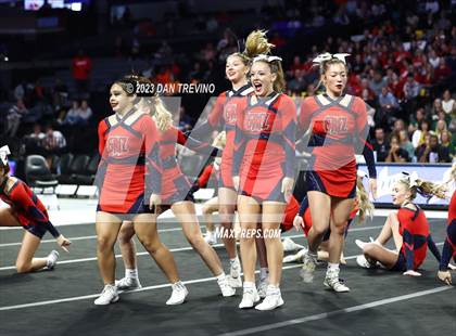 Thumbnail 3 in VHSL State Cheer Competition (Class 6) photogallery.