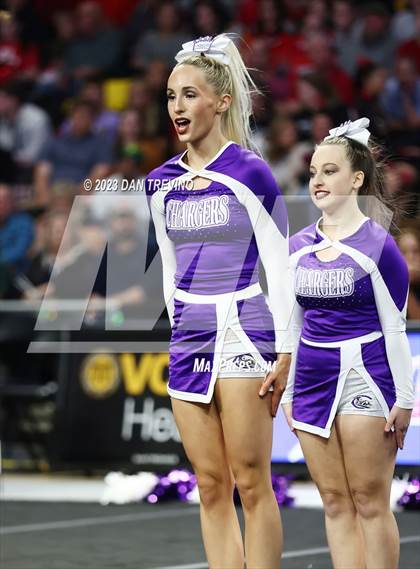 Thumbnail 3 in VHSL State Cheer Competition (Class 6) photogallery.