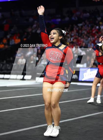 Thumbnail 1 in VHSL State Cheer Competition (Class 6) photogallery.