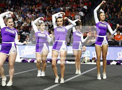 Thumbnail 3 in VHSL State Cheer Competition (Class 6) photogallery.