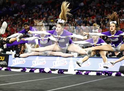 Thumbnail 2 in VHSL State Cheer Competition (Class 6) photogallery.