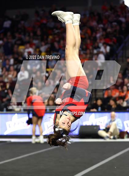 Thumbnail 1 in VHSL State Cheer Competition (Class 6) photogallery.