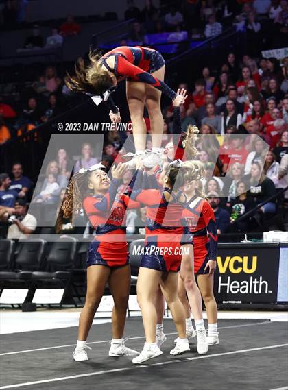Thumbnail 2 in VHSL State Cheer Competition (Class 6) photogallery.