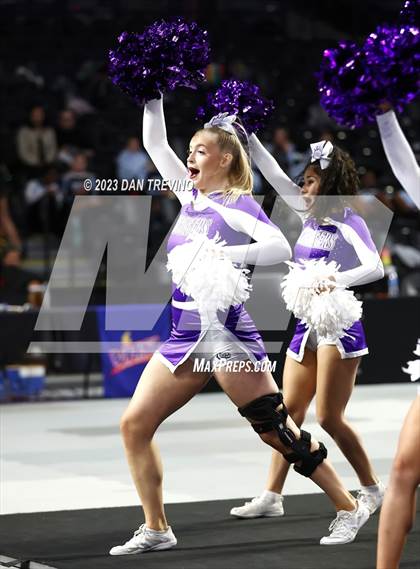Thumbnail 2 in VHSL State Cheer Competition (Class 6) photogallery.