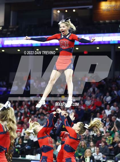 Thumbnail 3 in VHSL State Cheer Competition (Class 6) photogallery.