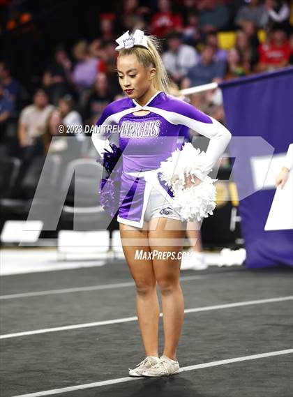 Thumbnail 2 in VHSL State Cheer Competition (Class 6) photogallery.