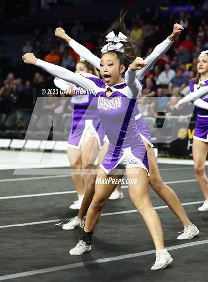 Thumbnail 3 in VHSL State Cheer Competition (Class 6) photogallery.