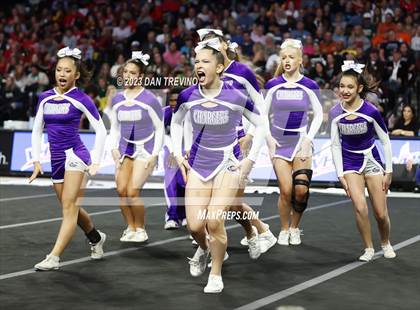 Thumbnail 2 in VHSL State Cheer Competition (Class 6) photogallery.
