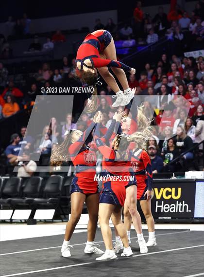 Thumbnail 3 in VHSL State Cheer Competition (Class 6) photogallery.
