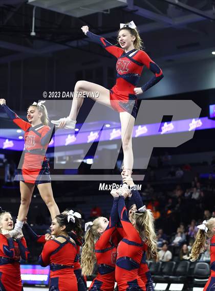 Thumbnail 1 in VHSL State Cheer Competition (Class 6) photogallery.