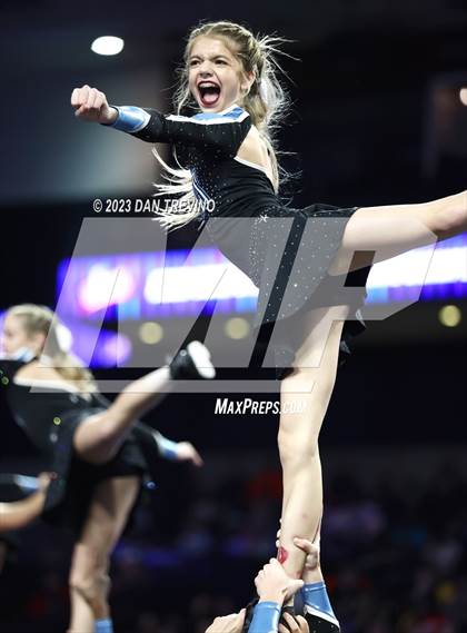 Thumbnail 1 in VHSL State Cheer Competition (Class 6) photogallery.