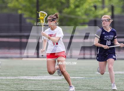 Thumbnail 1 in Malden Catholic @ Hingham (MIAA Division 2 Round of 32) photogallery.