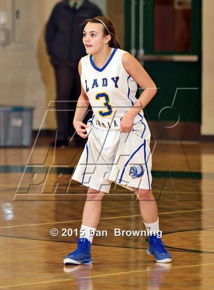 Thumbnail 3 in Hancock County vs Washburn  (TSSAA D2A Consolation) photogallery.