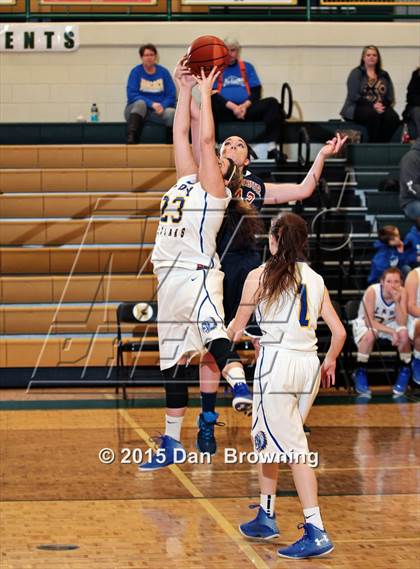 Thumbnail 3 in Hancock County vs Washburn  (TSSAA D2A Consolation) photogallery.