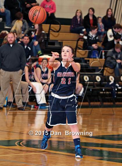 Thumbnail 1 in Hancock County vs Washburn  (TSSAA D2A Consolation) photogallery.