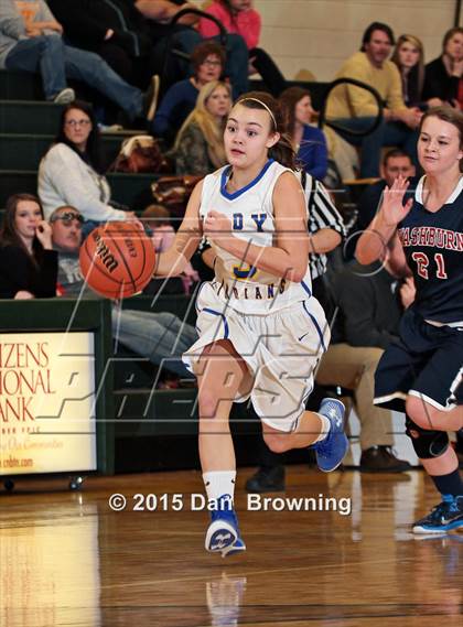 Thumbnail 1 in Hancock County vs Washburn  (TSSAA D2A Consolation) photogallery.