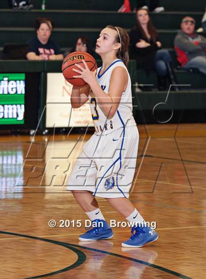 Thumbnail 1 in Hancock County vs Washburn  (TSSAA D2A Consolation) photogallery.