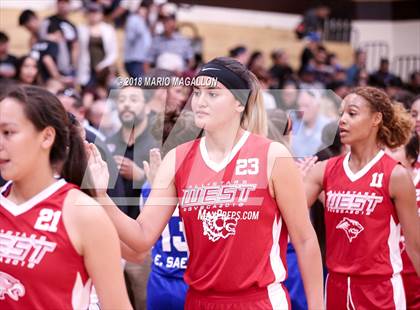 Thumbnail 3 in East vs West RGVBCA All Star photogallery.