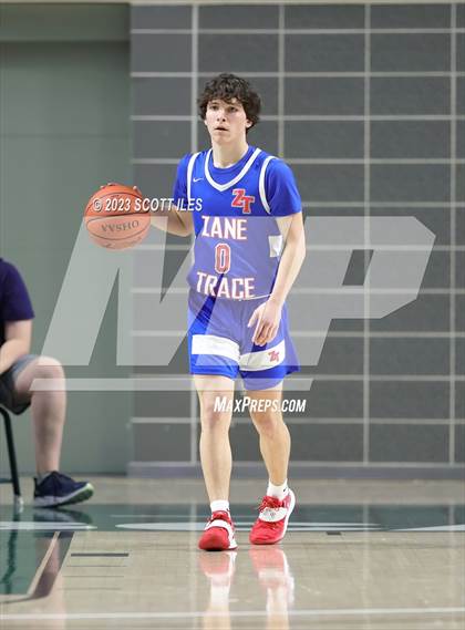 Thumbnail 1 in Zane Trace vs. South Point (OHSAA D3 District Final) photogallery.