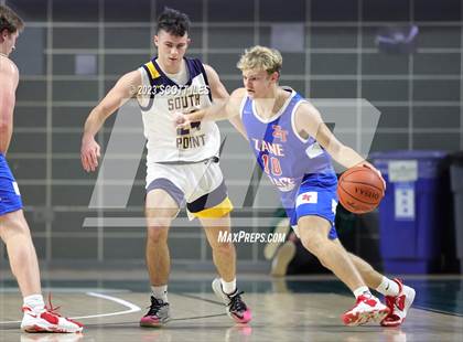 Thumbnail 3 in Zane Trace vs. South Point (OHSAA D3 District Final) photogallery.