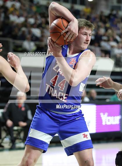 Thumbnail 2 in Zane Trace vs. South Point (OHSAA D3 District Final) photogallery.
