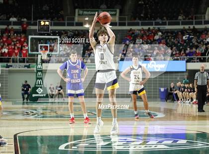Thumbnail 1 in Zane Trace vs. South Point (OHSAA D3 District Final) photogallery.