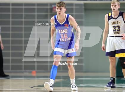 Thumbnail 2 in Zane Trace vs. South Point (OHSAA D3 District Final) photogallery.
