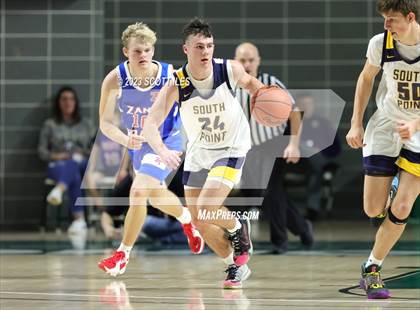 Thumbnail 3 in Zane Trace vs. South Point (OHSAA D3 District Final) photogallery.