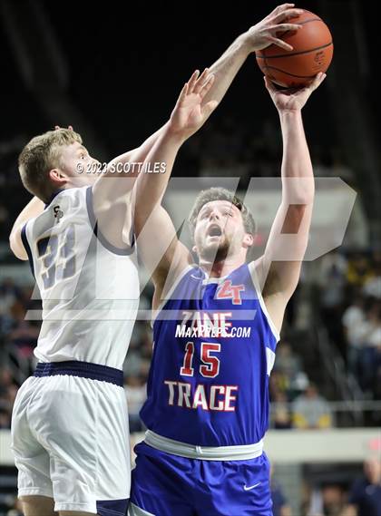 Thumbnail 2 in Zane Trace vs. South Point (OHSAA D3 District Final) photogallery.