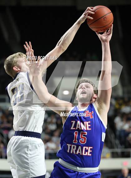 Thumbnail 3 in Zane Trace vs. South Point (OHSAA D3 District Final) photogallery.