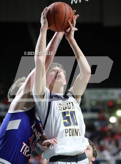 Thumbnail 3 in Zane Trace vs. South Point (OHSAA D3 District Final) photogallery.