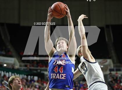 Thumbnail 1 in Zane Trace vs. South Point (OHSAA D3 District Final) photogallery.