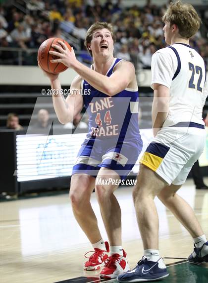 Thumbnail 2 in Zane Trace vs. South Point (OHSAA D3 District Final) photogallery.