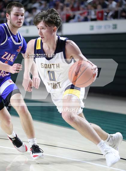 Thumbnail 1 in Zane Trace vs. South Point (OHSAA D3 District Final) photogallery.
