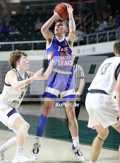 Thumbnail 3 in Zane Trace vs. South Point (OHSAA D3 District Final) photogallery.