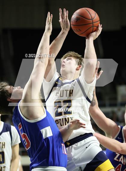 Thumbnail 2 in Zane Trace vs. South Point (OHSAA D3 District Final) photogallery.