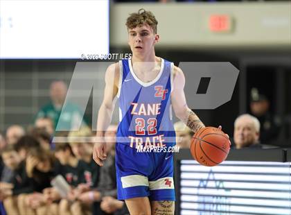 Thumbnail 1 in Zane Trace vs. South Point (OHSAA D3 District Final) photogallery.