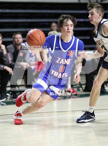 Thumbnail 2 in Zane Trace vs. South Point (OHSAA D3 District Final) photogallery.