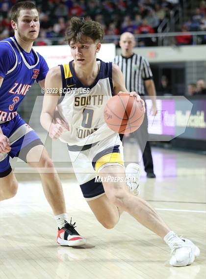 Thumbnail 3 in Zane Trace vs. South Point (OHSAA D3 District Final) photogallery.