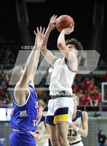 Thumbnail 2 in Zane Trace vs. South Point (OHSAA D3 District Final) photogallery.