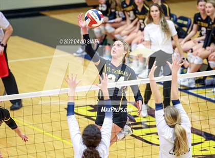 Thumbnail 2 in St. Teresa's Academy vs. Liberty North (MSHSAA Class 5 Quarterfinal) photogallery.