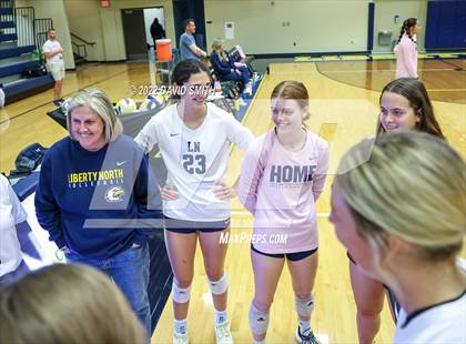 Thumbnail 3 in St. Teresa's Academy vs. Liberty North (MSHSAA Class 5 Quarterfinal) photogallery.