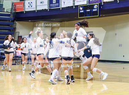 Thumbnail 2 in St. Teresa's Academy vs. Liberty North (MSHSAA Class 5 Quarterfinal) photogallery.